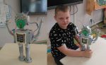 Maciej Sęk - Robot uczący alfabetu